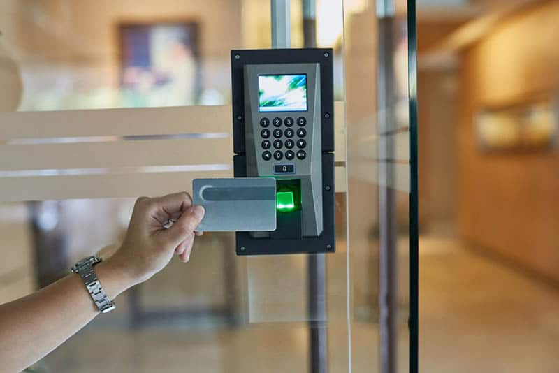 Commercial locksmith work example 1