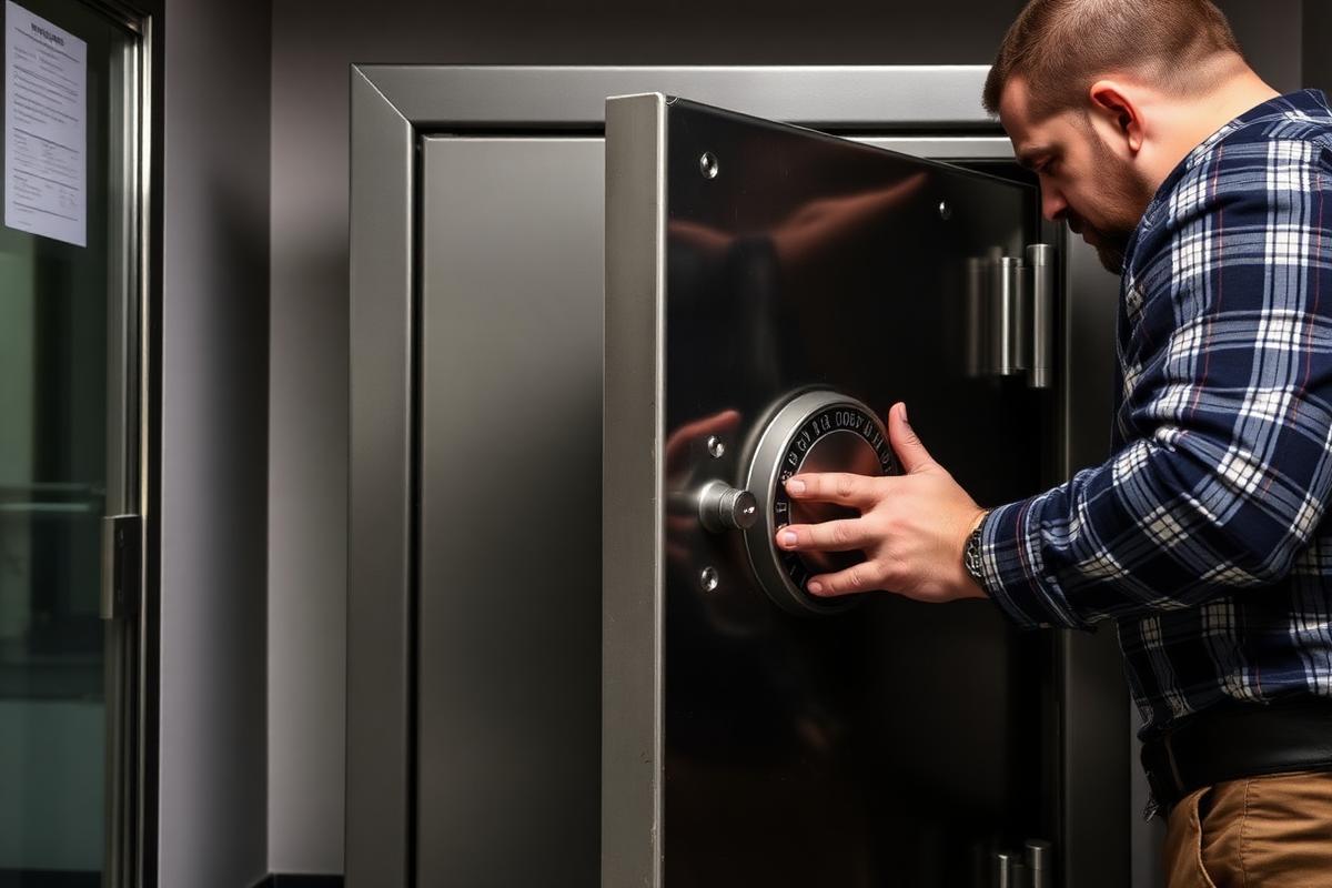 Commercial locksmith work example 6